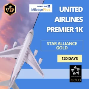 United Airlines Premier 1K Status Upgrade for 120 Days