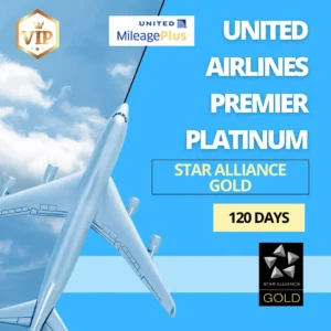 United Airlines Premier Platinum Status Upgrade for 120 Days
