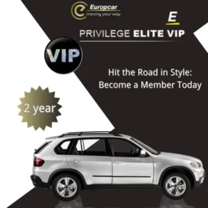 Europcar Privilege Elite VIP Membership Upgrade for 2 Year