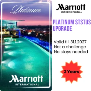 Marriott Bonvoy Platinum Status Upgrade for 2 Years