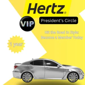 Hertz President’s Circle Upgrade for 1 Year
